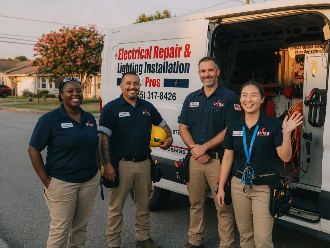 Licensed Electrician company in Guy, TX